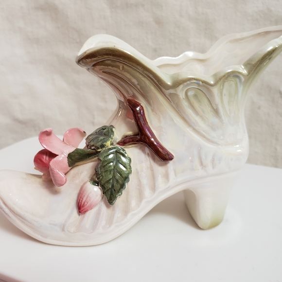 Norcrest collector's shoe. Vintage and in perfect condition. Opalescent - Picture 5 of 6